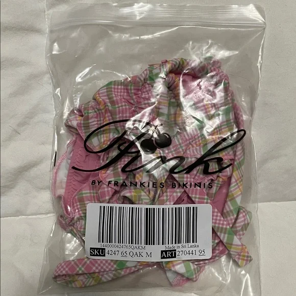 Frankie’s Bikinis X PINK Victorias Secret string Bikini Set - Picture 7 of 8